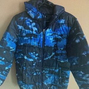 Kids Blue Camouflage Jacket
